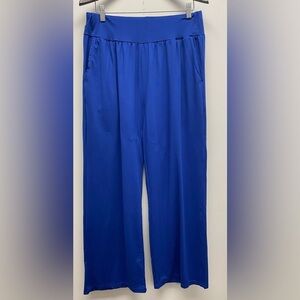 4 for $25 🍒 Elegant Bright Blue Women's Pull On Pants Thick Waistband Size 1x